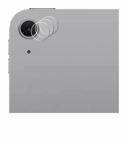 Immagine del dispositivo Apple iPad Air 13" M3 2025 (SOLO Fotocamera) con un'ampia varietà di protezioni per lo schermo.