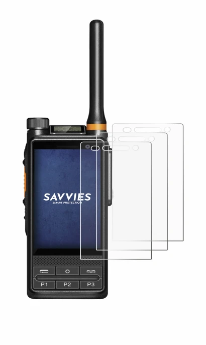 Immagine del dispositivo Hytera PDC680 con un'ampia varietà di protezioni per lo schermo.