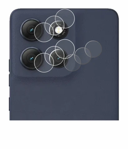 Immagine del dispositivo Motorola Moto G86 (SOLO Fotocamera) con un'ampia varietà di protezioni per lo schermo.