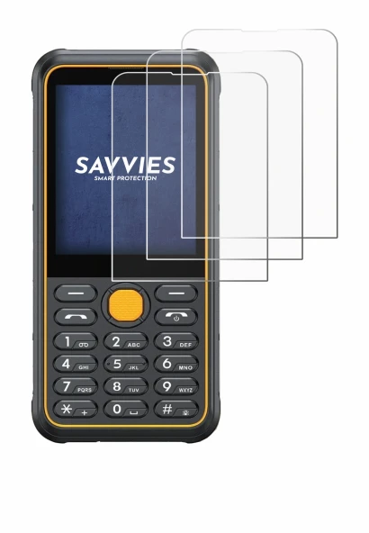 Immagine del dispositivo Ulefone Armor Mini 4 con un'ampia varietà di protezioni per lo schermo.
