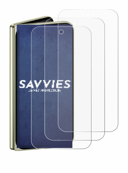 Immagine del dispositivo Google Pixel 10 Pro Fold con un'ampia varietà di protezioni per lo schermo.