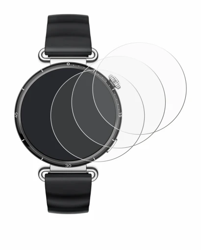 Immagine del dispositivo Huawei Watch GT 6 (41 mm) con un'ampia varietà di protezioni per lo schermo.