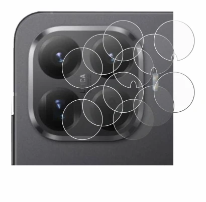 Immagine del dispositivo Xiaomi 15T Pro (SOLO Fotocamera) con un'ampia varietà di protezioni per lo schermo.