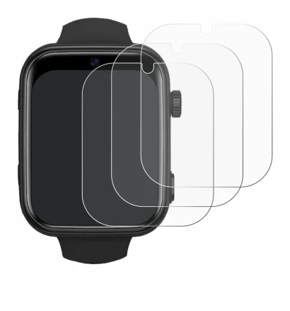 Immagine del dispositivo Aimiuvei Kids Smartwatch con un'ampia varietà di protezioni per lo schermo.