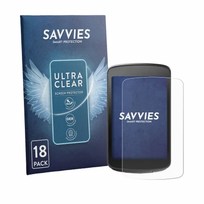 Parte frontale di una confezione del prodotto con il logo del marchio Savvies. Accanto è raffigurato il dispositivo Magene C70
