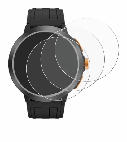 Immagine del dispositivo Cubot BeatBox con un'ampia varietà di protezioni per lo schermo.