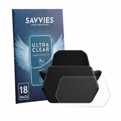 Parte frontale di una confezione del prodotto con il logo del marchio Savvies. Accanto è raffigurato il dispositivo Navee XT5 