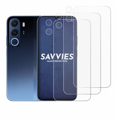 Immagine del dispositivo realme C100x (Fronte+Fotocamera) con un'ampia varietà di protezioni per lo schermo.