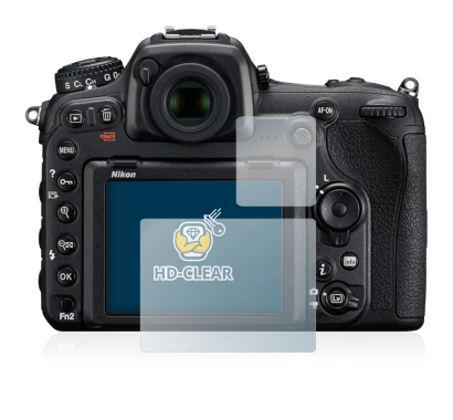 Immagine del dispositivo Nikon D500 con un'ampia varietà di protezioni per lo schermo.