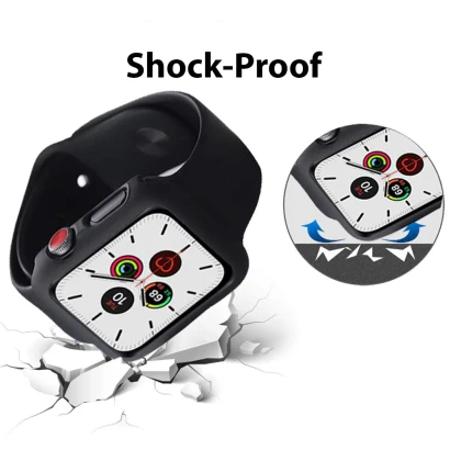 Custodia con orologio che cade a terra e lo distrugge