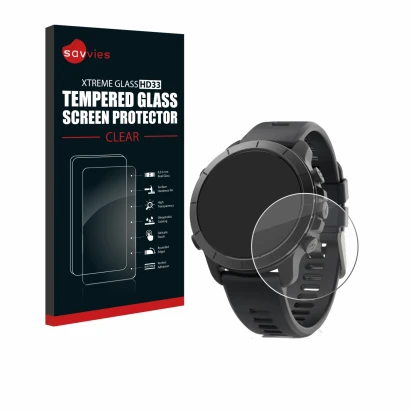 Parte frontale di una confezione del prodotto con il logo del marchio Savvies. Accanto è raffigurato il dispositivo Wahoo Elem