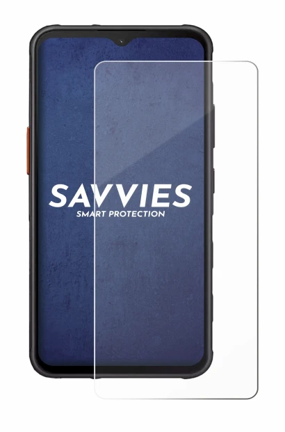 Immagine del dispositivo Samsung Galaxy XCover 7 Enterprise Edition con un'ampia varietà di protezioni per lo schermo.