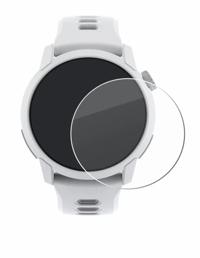 Immagine del dispositivo Coros Pace 4 con un'ampia varietà di protezioni per lo schermo.