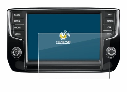 Immagine del dispositivo Volkswagen Passat 2015 Discover Pro 8" 2014 con un'ampia varietà di protezioni per lo schermo.