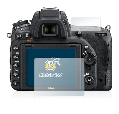 Immagine del dispositivo Nikon D750 con un'ampia varietà di protezioni per lo schermo.