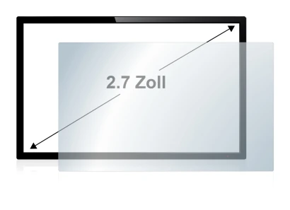 Immagine del dispositivo con un'ampia varietà di protezioni per lo schermo.
