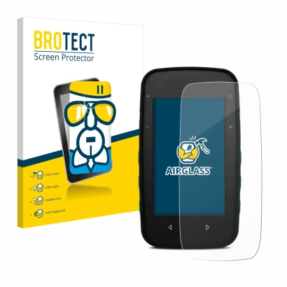 Parte frontale di una confezione del prodotto con il logo del marchio BROTECT. Accanto è raffigurato il dispositivo CompeGPS T