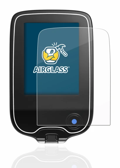 Immagine del dispositivo Freestyle Libre con un'ampia varietà di protezioni per lo schermo.