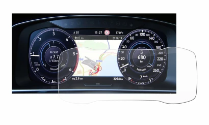 Immagine del dispositivo Volkswagen Golf 7 Active Info Chockpit 12.3" con un'ampia varietà di protezioni per lo schermo.