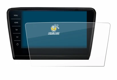 Immagine del dispositivo Skoda Octavia 2017 Infotainment System Columbus con un'ampia varietà di protezioni per lo schermo.