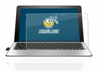 Immagine del dispositivo HP Elite x2 1012 G2 con un'ampia varietà di protezioni per lo schermo.