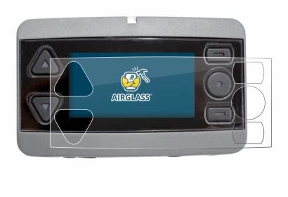 Immagine del dispositivo Airbus P8GR con un'ampia varietà di protezioni per lo schermo.