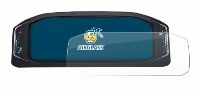 Immagine del dispositivo Volkswagen Active Info Display T-Roc con un'ampia varietà di protezioni per lo schermo.