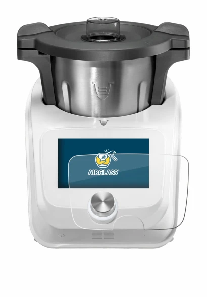 Immagine del dispositivo SilverCrest Monsieur Cuisine Connect con un'ampia varietà di protezioni per lo schermo.