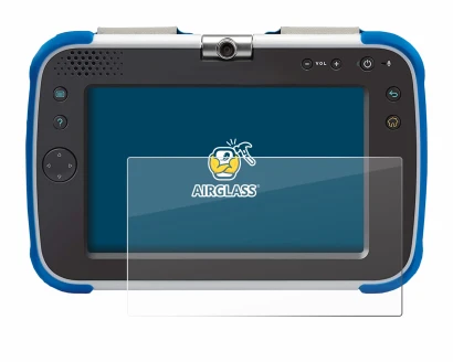 Immagine del dispositivo Vtech Storio Max XL 2.0 con un'ampia varietà di protezioni per lo schermo.