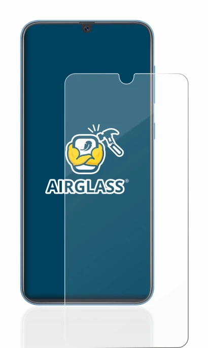 Immagine del dispositivo Samsung Galaxy A40 con un'ampia varietà di protezioni per lo schermo.