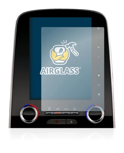 Immagine del dispositivo Renault Espace R-Link 2 8.7" con un'ampia varietà di protezioni per lo schermo.