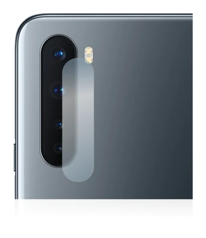 Immagine del dispositivo OnePlus Nord (SOLO Fotocamera) con un'ampia varietà di protezioni per lo schermo.