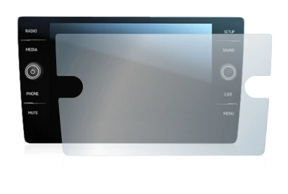 Immagine del dispositivo Volkswagen Tiguan Discover Media 8" 2017 con un'ampia varietà di protezioni per lo schermo.