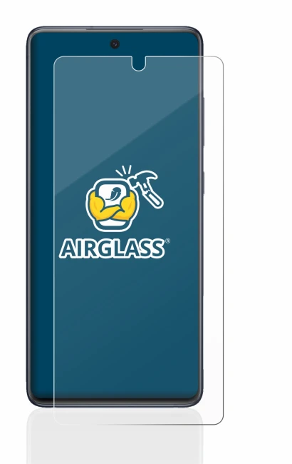 Immagine del dispositivo Samsung Galaxy S20 FE con un'ampia varietà di protezioni per lo schermo.