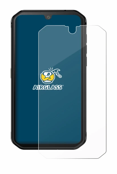 Immagine del dispositivo Blackview BV9900E con un'ampia varietà di protezioni per lo schermo.