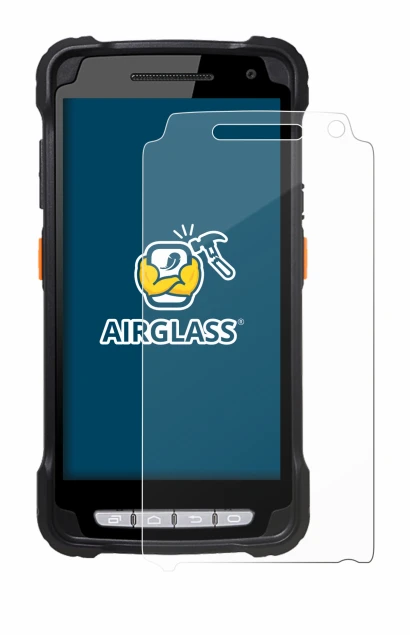 Immagine del dispositivo Point Mobile PM90 con un'ampia varietà di protezioni per lo schermo.