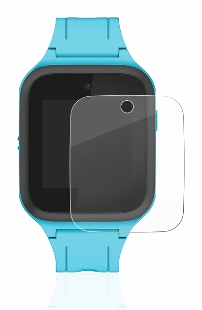 Immagine del dispositivo TCL Movetime FamilyWatch Kids MT40X con un'ampia varietà di protezioni per lo schermo.
