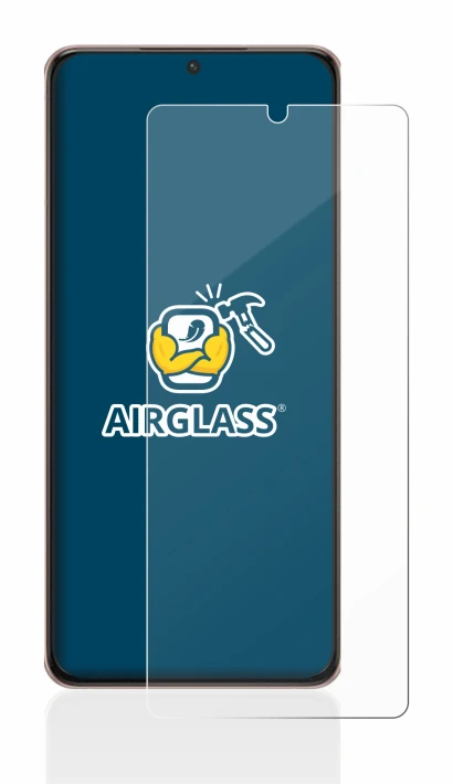 Immagine del dispositivo Samsung Galaxy S21 Ultra 5G con un'ampia varietà di protezioni per lo schermo.