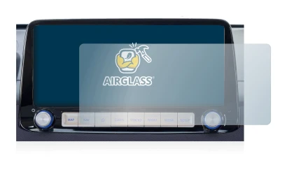 Immagine del dispositivo Hyundai Kona 2020 Infotainment System 10" con un'ampia varietà di protezioni per lo schermo.