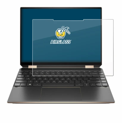 Immagine del dispositivo HP Spectre x360 (14-eX) 2021 con un'ampia varietà di protezioni per lo schermo.