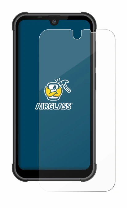 Immagine del dispositivo Beafon MX1 con un'ampia varietà di protezioni per lo schermo.