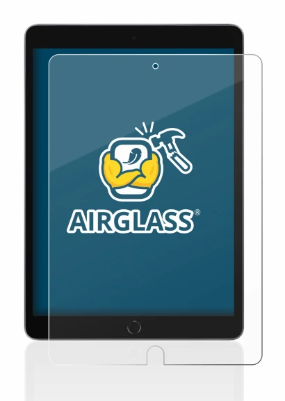 Immagine del dispositivo Apple iPad 10.2" WiFi 2021 (9a Gen.) con un'ampia varietà di protezioni per lo schermo.