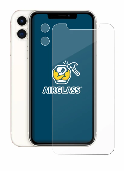 Immagine del dispositivo Apple iPhone 11 (Fronte+Fotocamera) con un'ampia varietà di protezioni per lo schermo.