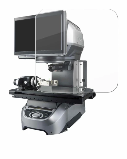 Immagine del dispositivo Keyence IM-7020 Piano in vetro con un'ampia varietà di protezioni per lo schermo.