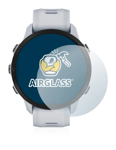 Immagine del dispositivo Garmin Forerunner 955 Solar con un'ampia varietà di protezioni per lo schermo.