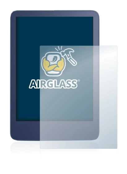 Immagine del dispositivo Amazon Kindle Reader 2022 con un'ampia varietà di protezioni per lo schermo.