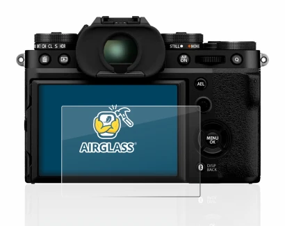 Immagine del dispositivo Fujifilm X-T5 con un'ampia varietà di protezioni per lo schermo.