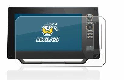 Immagine del dispositivo Humminbird Apex 13 MEGA SI+ con un'ampia varietà di protezioni per lo schermo.