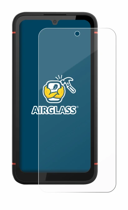 Immagine del dispositivo Gigaset GX4 con un'ampia varietà di protezioni per lo schermo.