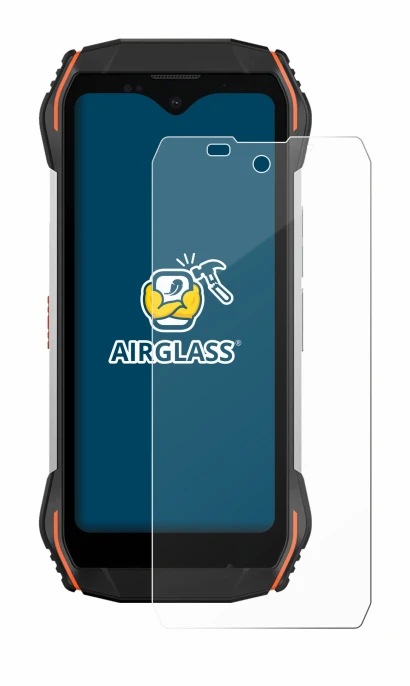 Immagine del dispositivo Blackview N6000 con un'ampia varietà di protezioni per lo schermo.